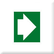 Directional Arrow Green