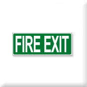 Fire Exit Sign