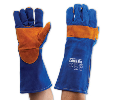 PROCHOICE Blue and Gold Kevlar Gloves