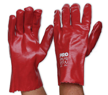 PROCHOICE Red PVC Glove 27cm