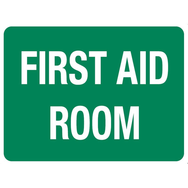 First Aid Room Location Sign